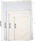 Carrollar 8Pack Bags,4 making(8x12"/12x14"/12x16"/16x22") Nut Milk Sizes Unbleached Cotton Cheesecloth Bags,Food