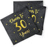 Cheers to 30 Years Cocktail Napkins | Happy 30th Birthday Decorations for Men and Women, 50-Pack 3-Ply Napkins | 5 x 5