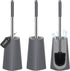 SetSail Toilet Brush, Compact Size Toilet Bowl Brush and Holder Toilet Brushes