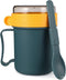 Microwavable Soup Cup with Lid: Soup Mug, Bowl, To-Go Container, Cereal Cup with Cover & Scoop for Soups, Noodles,