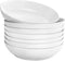 DeeCoo 7 Pack Porcelain Pasta Bowls, Large 30 Ounce Serving Bowl Set for Pasta, Salad, Soup, Microwave Safe