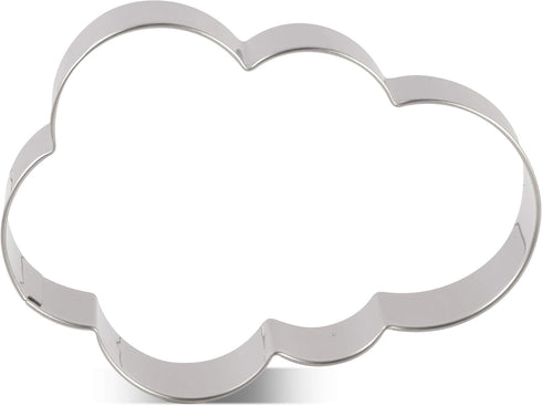 LILIAO Cloud Cookie Cutter, 3.6 x 2.6 inches, Stainless Steel