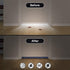 GDHOMM Under Door Draft Stopper Door Sweep Noise Blocker Weather Stripping Adjustable Size 30"-36" Gap Filler & Seal,