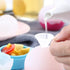 KongNai 4 Sizes Kitchen Funnel Set - Food Grade Silicone Collapsible Funnels for Filling Bottles, Canning, Cooking