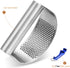 Garlic Press Rocker - Stainless Steel Garlic Crusher, Bottle Opener, Chopper, Squeezer, Slicer
