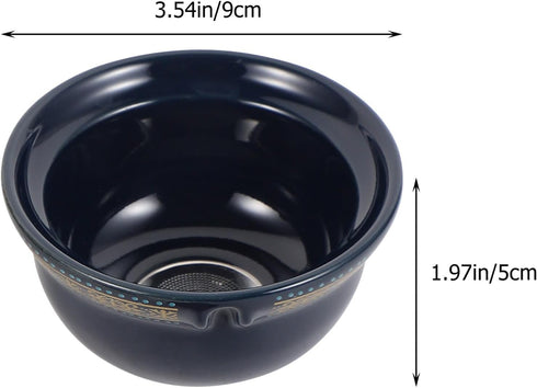 Set 360 Chinese Ceramic Teapot Classical Porcelain Chinese Gongfu Tea Rotation Ceramic Teapot with Tea Strainer