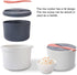 M Cuisine Microwave Rice Cooker, Small Appliances, 2 Layer Rice Steamer, High Temperature Resistant Steam Pot