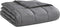 L'AGRATY Weighted Blanket for Adults- Dark Grey, 48"x72", 15lbs, Twin Full Size