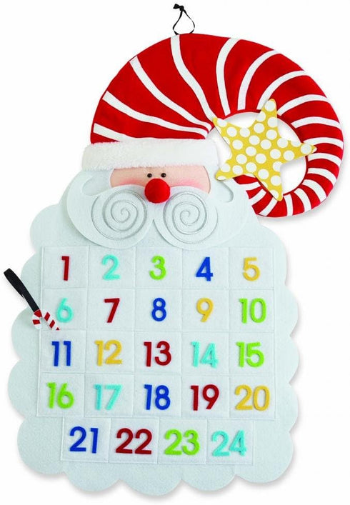 Large Advent Santa - Mud Pie