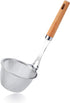 TENTA Kitchen Premium Stainless Steel Mesh Spider Strainer - 18/8 for Spaghetti Dumpling Noodles, 3.8 inch Diameter