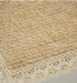 17.7 x23.6 Tablecloth Nightstand End Tabletop Dust Cover Night Stand Table Linen - Khaki