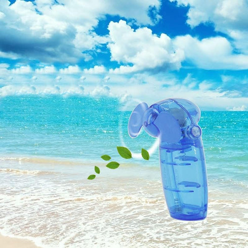 XIZHI 4 Pcs Handheld Mini Portable Fan, Small Battery Operated Pocket Fan for Women Men Travel Indoor Outdoor