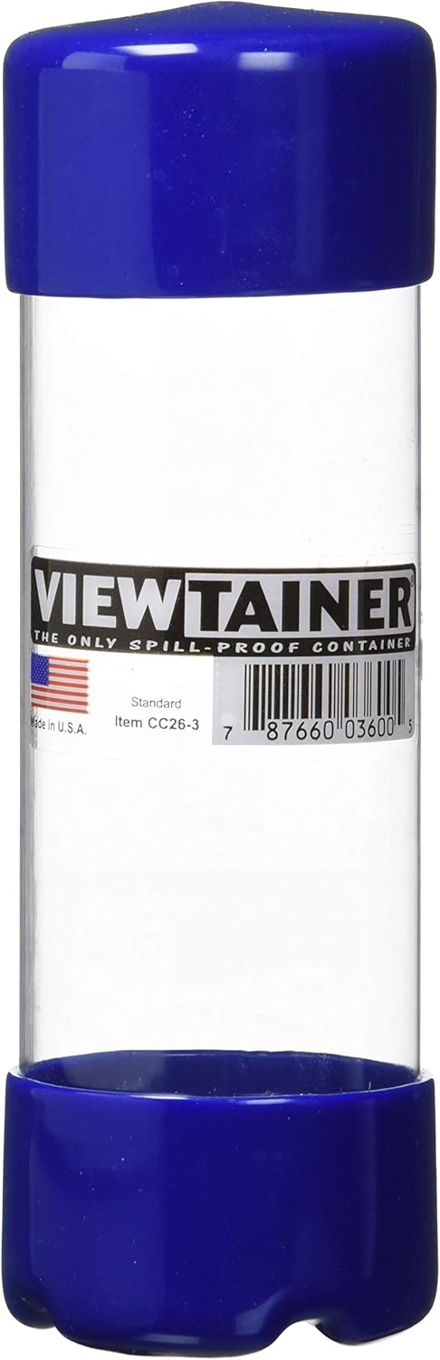 Viewtainer CC26-3 Storage Container - Blue 2 by 6-Inch