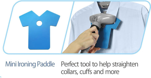 SALAV Performance Series Upright Garment Steamer with Roll Wheels, Accessories Set Included
