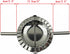 Stainless Steel Dumpling Maker, X-Large 5" Goya Empanada Press Mold, Ravioli Mould Crimper for Pie, Chinese Dumpling
