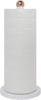 Blue Donuts Paper Towel Holder, Weighted Base for Easy One-Handed Tear, Modern Countertop Paper Towel Dispenser