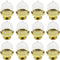 TIHOOD 12PCS Mini Cupcake Stand, Tiny Cake Dome with Clear Plastic for Chocolate, Cheese, and Candies