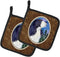 Caroline's Treasures SS8985PTHD English Springer Spaniel Pair of Heat Resistant Pot Holders, 7 1/2 x 7 1/2