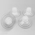 Suction Cup for Cat Window Perch, 3.14 Inches Screw Nut Suction Cups Replacements (4 Packs)
