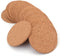 Tebery 20 Pack Round 3.9" Absorbent Cork Coasters for Drinks, Office, Home, 1/5" Thick