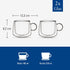 Set 2 9 oz, Villeroy & Boch Artesano Hot & Cold Beverages Coffee Glass, of Glasses, Double-Walled Glasses for Cold