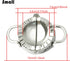 Stainless Steel Dumpling Maker, Pie Gyoza Empanada Press Mold, Ravioli Dumpling Mould Pastry Tools, 1 Set