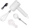 Electric Hand Mixer Egg Beater, USB Rechargeable, White