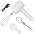 Electric Hand Mixer Egg Beater, USB Rechargeable, White