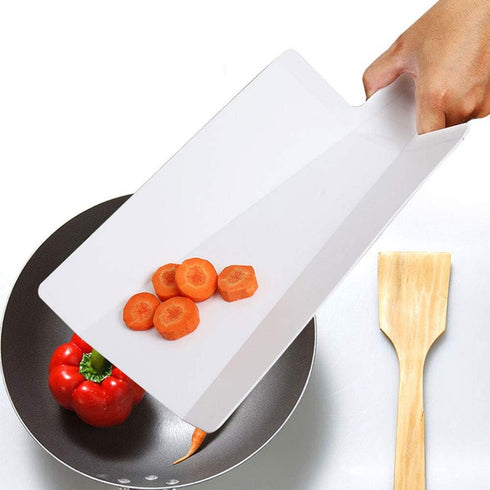 Portable Foldable Chopping Board, Folding Plastic Kitchen Food Cutting Boards for Chopping, Dicing, Slicing, Blue