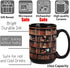 Kadiak 15oz Novelty Book Mug Librarian Gifts for Book Lovers Women Men, Book Club Books Lovers Gift for Readers