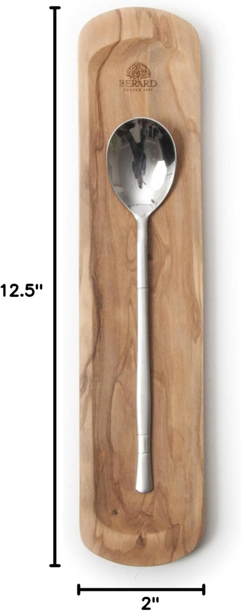 Berard Handcrafted Olive Wood Spoon Rest
