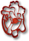 Heart Anatomy Cookie Cutter