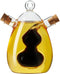 PARACITY Oil and Vinegar Dispenser Bottle 2 in 1, Olive Oil Dispenser