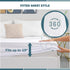 Twin Waterproof Mattress Protector Deep Pocket Cover, 2 Pack Soft Breathable Fitted Noiseless Stretch to 19"