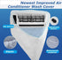 AC Waterproof Cleaning Cover, Dust Washing Protector Bib Bag for Wall Mounted Air Conditioner Cleaning Tools