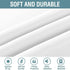 H.VERSAILTEX White Curtain, 84 inches Long Thermal Insulated Window Treatment Panel for Living Room