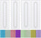 Antallcky Decorating Comb and Icing Smoother Set of 4 Pack for Cake Edge Tools, Plastic Sawtooth Scraper
