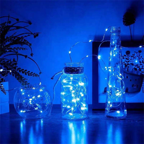 2 Pack 6 on/18 Decorations,30 Count LEDs,10 Battery Operated Mini Led String Lights,Indoor Fairy Lights with Timer