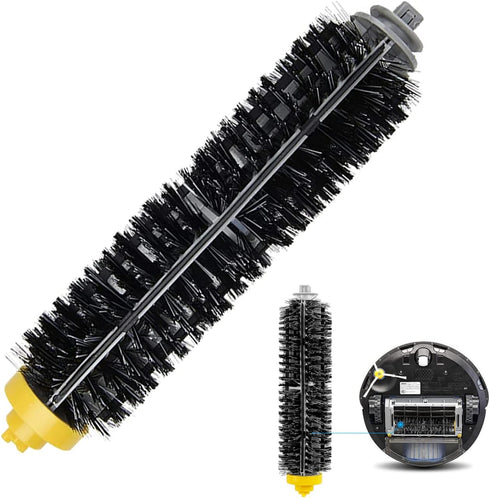 Replacement Parts for IRobot Roomba 600 & 700 Series, 3 Sets of Bristle & Flexible Beater Brushes for Vacuum Cleaner