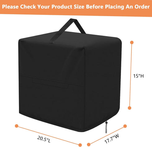 Meat Slicer Cover Compatible with BESWOOD Meat Slicer/VEVOR Meat Slicer,Fit for 8"/10"/12" Meat Slicer Machine for Home/Commercial-20"Lx17"Wx15"H by Fizentia
