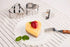 Uncle Jack Heart Shape Food Tower Presentation Cooking Molds - Set of 2 with Food Press (3.15''L x 3.15''W x 1.57''H)
