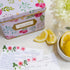 Jot & Mark Recipe Card Complete Gift Box | Decorative Recipe Tin Box (Pink Peonies) by Jot & Mark