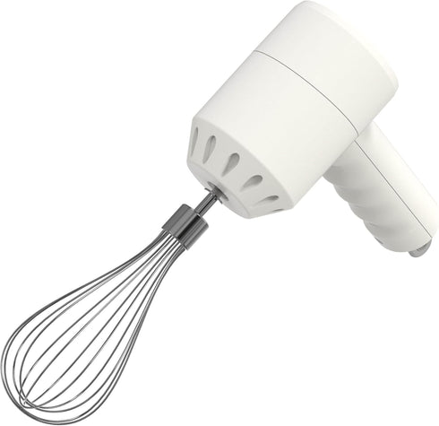 Cordless Hand Mixer & Mini Food Processor with 3 Speed Modes, Electric Egg Beater Whisk, USB Cable & Accessories