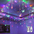 Butterfly Curtain Fairy Light, 120 LED USB Window String Lights, Waterproof Copper Wire for Room Decor