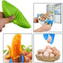Silicone Cooking Pinch Grips Oven Mitts, Heat Resistant Gloves, 2 Pairs for Kitchen, Cooking, Baking, BBQ (Blue and
