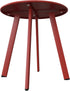 Stylish Round Outdoor Side Table - Small Accent Table for Patio & Balcony