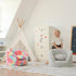 ALIMORDEN Snug-Arch Toddler Couch, Comfy Foam Baby Chair, Ergonomic Toddler Chair with a Snug Embrace Design for Boys