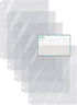 Better Kitchen Products Recipe Card Protective Sheets for 4" x 6" Cards, 50 Pack, Heavyweight, Fits Standard Binder