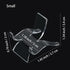 24 PCS Rock Display Stand Rock Holder ( Small ), Crystal Stand Crystal Holder Small Easels for Display Minerals Rocks Crystals Geodes, or Other Items at Weddings, Home, Decoration Birthdays Tables