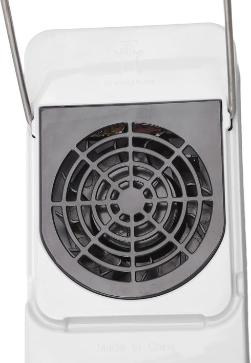 Mini Air Heater, Desktop Electric Warmer with Rotatable Bracket, Quick Heating for Home Office (Cyan)